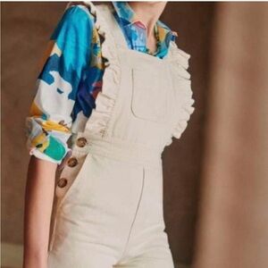 Sezane Rosario Jumpsuit in Ecru/Cream